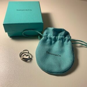 Tiffany &Co. Open Heart Ring by Elsa Peretti